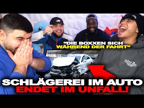 TANO CAUSES CAR ACCIDENT BECAUSE PASSENGER BOXES DURING CAR RIDE 😂 | Icon 4