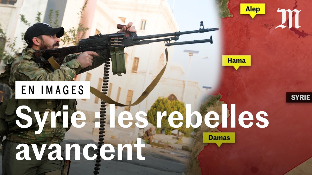 Syrie : les rebelles avancent en direction de la capitale Damas