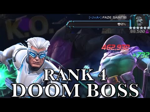 5* QUICKSILVER OBLITERATES A RANK 4 DOOM BOSS | Alliance War (Conduit)
