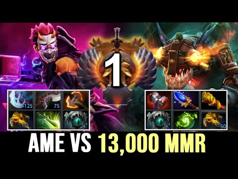 AME vs 13,000 MMR 23savage - Refresher Slark vs 7-Slotted Antimage