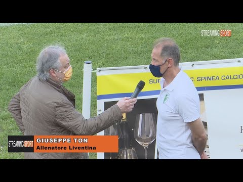 SPINEA - LIVENTINA  2-0  (Domenica 25 Aprile 2021) Intervista a GIUSEPPE TON Allenatore Liventina