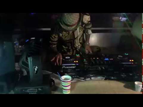 Ata Mota, techno artist, live dj set at boat party in Iran.
