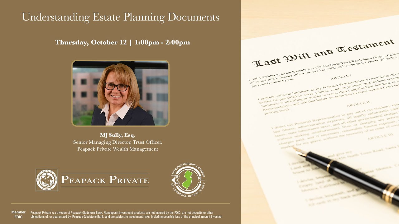 Understanding Your Estate Planning Documents
