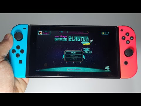 Super Mega Space Blaster Special Turbo Nintendo Switch gameplay