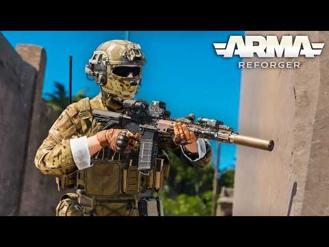 Hunting Insurgents In The Streets Of IRAQ On Arma Reforger... | The Battle For Rahhaliyah