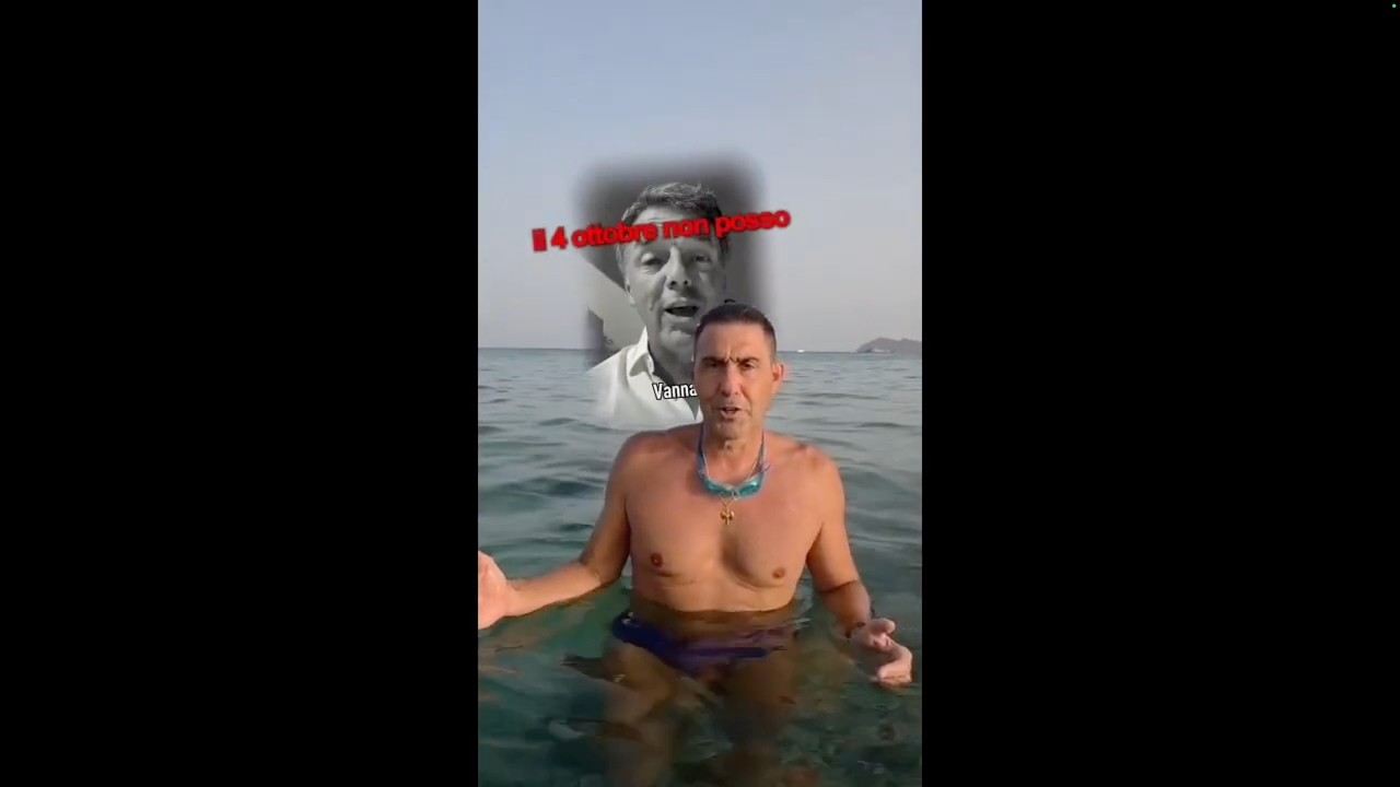 VANNACCI RELICA A RENZI: "RILANCIAMO, TI SFIDO A 3KM DI MARATONA"