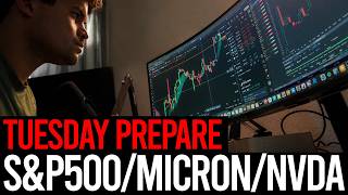 TRAP IS SET Tuesday: S&P 500 dips on BAD news on NVDA/MICRON [Spy, QQQ, MU, SNDK, NVDA]