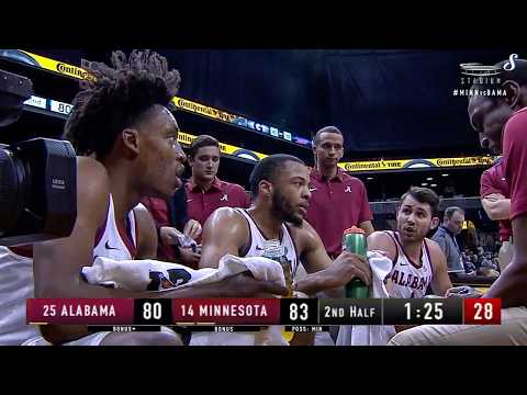 When Collin Sexton Dropped 40 PTS In 3 vs 5 Against No.14 Ranked Minnesota! | November 25, 2017