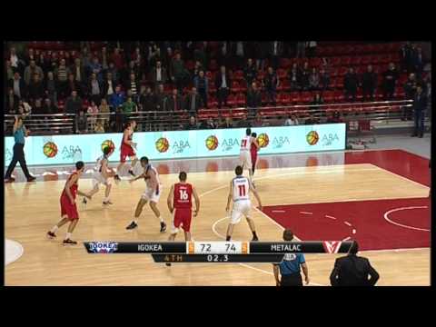 Brady Heslip wanted to be the hero, but... (Igokea - Metalac Farmakom, 2.2.2015)