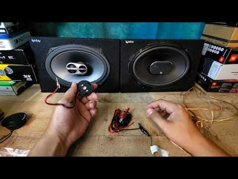 Skar Audio TWS-01 1-Inch 240 Watt Max Power Neodymium Silk Dome Tweeters Unboxing and sound demo