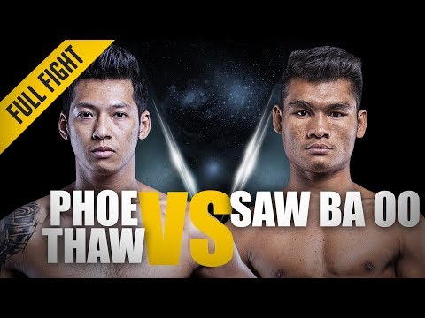 Phoe Thaw vs Saw Ba Oo full fight