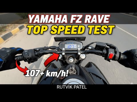 Yamaha FZ Rave Top Speed Test! 😱 Shocking Results?