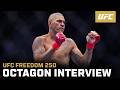 Alex Pereira Octagon Interview UFC Freedom 250