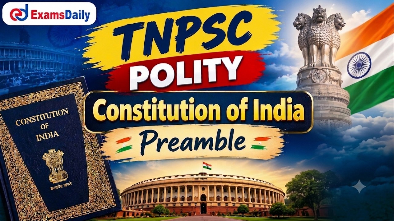 TNPSC - Polity - Constitution of India - Preamble
