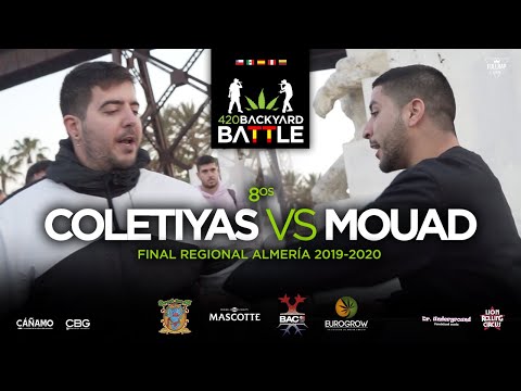 COLETIYAS vs MOUAD. 8os. Final Regional Almería 2020. 420 Backyard Battle