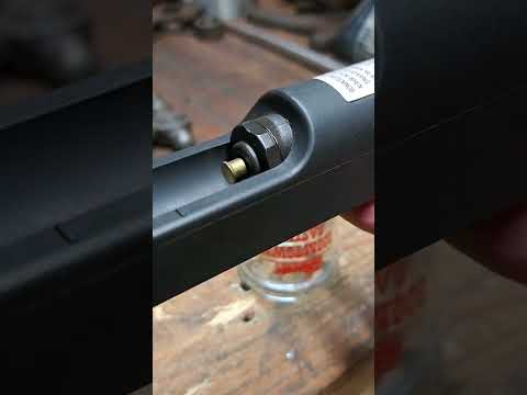 Ramset vs Super thick glass, distillery dispenser.