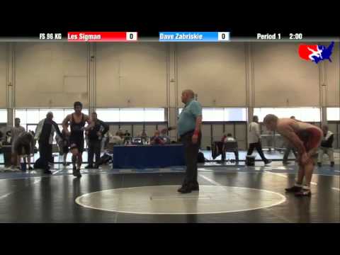 Les Sigman vs. Dave Zabriskie at 2013 Las Vegas/ASICS U.S. Open