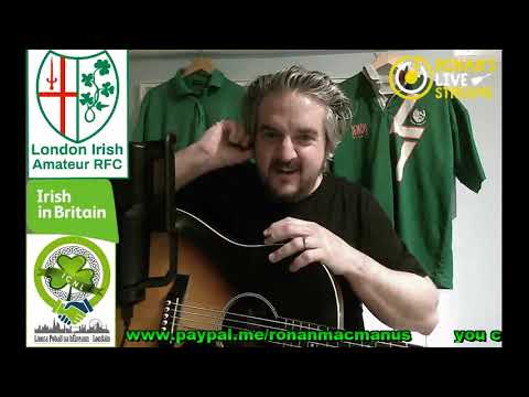Ronan MacManus Live 27th February 2021 -  LIARFC