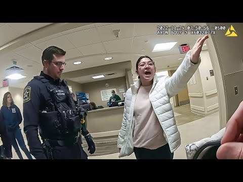 Teen Mom Clashes With Police After Refusing to Leave Hospital