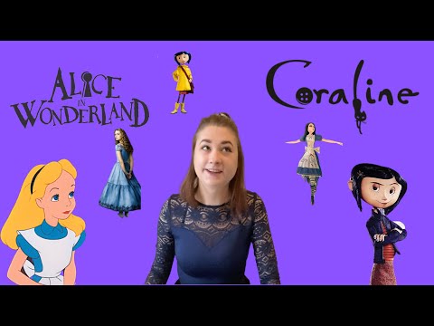 **Coraline Vs. Alice in Wonderland** (A Deep Dive Into Escapism) 💛💙| LittleMissSwan 💜
