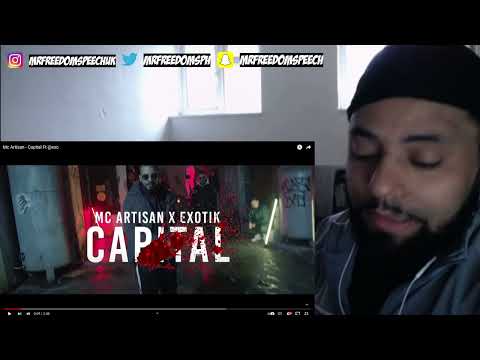 The best technical rapper in Algeria King OF Arabic 🔥 *UK🇬🇧REACTION* 🇩🇿 Mc Artisan Ft exo - Capital
