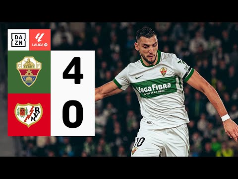 Resumen Elche vs Rayo Vallecano Jornada 17