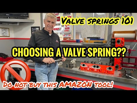 Do you have the right Valve Springs??? How to select and install valve springs. Amazon Tool Review
