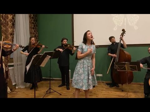 Friday Night Live with Corelli String Group in St Petersburg, Russia.  Baklykov. Live IRL