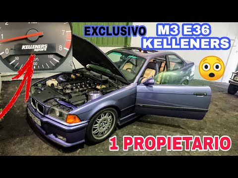 Exclusivo BMW M3 E36 KELLENERS SPORT😲 1 Dueño Estado Original🚀 Prueba Test Review💥