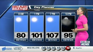 Wednesday Weather: Laredo's Sizzling weather
