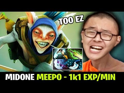 Midone Meepo He Can Reach 1k1 Exp Per Minute
