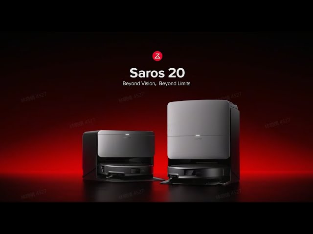 Aspirador Robô com Mopa Roborock Saros 20 Com Esvaziamento Automatico Navegação 3D HyperForce video