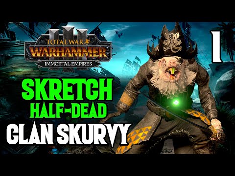 Undead Skaven Pirates! - Skretch Half-Dead #1 - Clan Skurvy - Immortal Empires