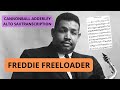 Freddie Freeloader - Cannonball Adderley Alto Sax Solo