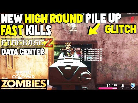 Cold War Zombies Glitches: *NEW* Solo Easy Jump-In Zombie Pile Up Glitch - Firebase Z Glitches