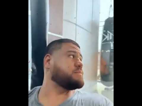 Tai “Bam Bam” Tuivasa live with his biggest fan