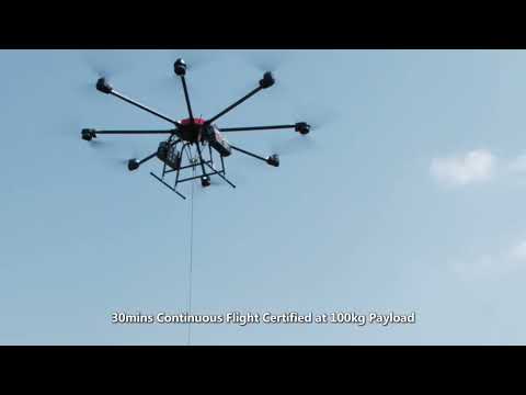 HZH Y150 Cargo Drone - 150kg Load | Hongfei Drone #drone #transportation #industrial #hongfeidrone