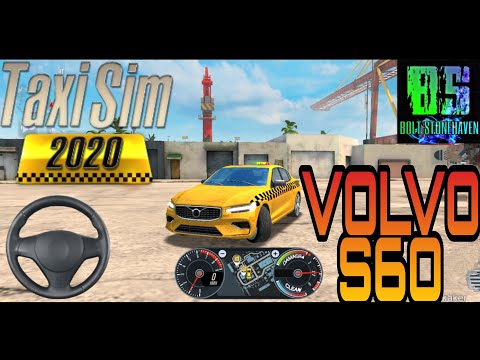 Driving Volvo S60 | Ovilex Taxi Simulator 2020 . Android Gameplay..