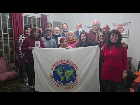 Declaración  de los Humanistas de Córdoba adhesión a la 4° Marcha Mundial de la paz y la noviolencia