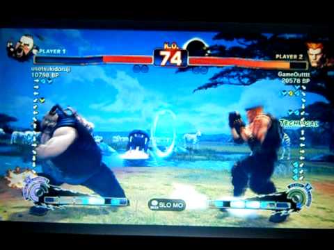 usotsukidoruji [Rufus] vs GameOutttt [Guile] SSF4 Japanese Online Ranked Matches