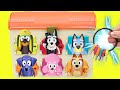 Bluey And Bingo Surprise Doors With Keys DIY Crafts For Kids
