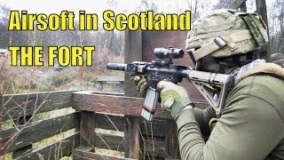 preview picture of video 'The Bridge Game, Airsoft War at The Fort in Scotland HD'