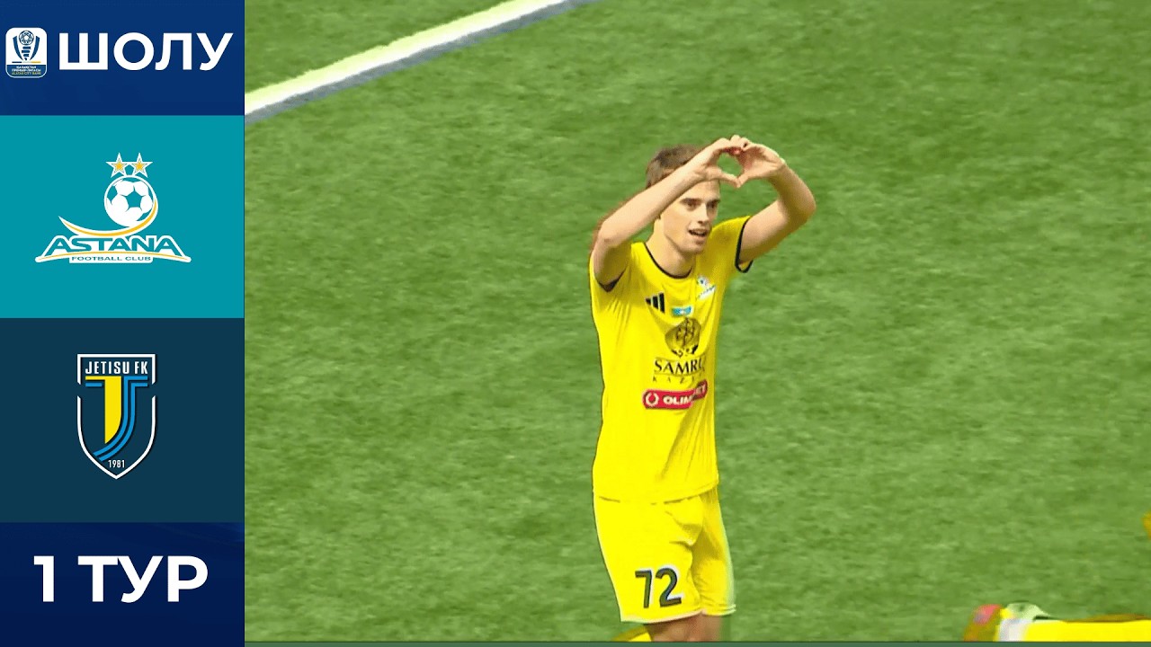 Astana vs Zhetysu Taldykorgan Highlights