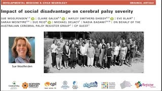 Impact of Social Disadvantage on Cerebral Palsy Severity | Sue Woolfenden | DMCN