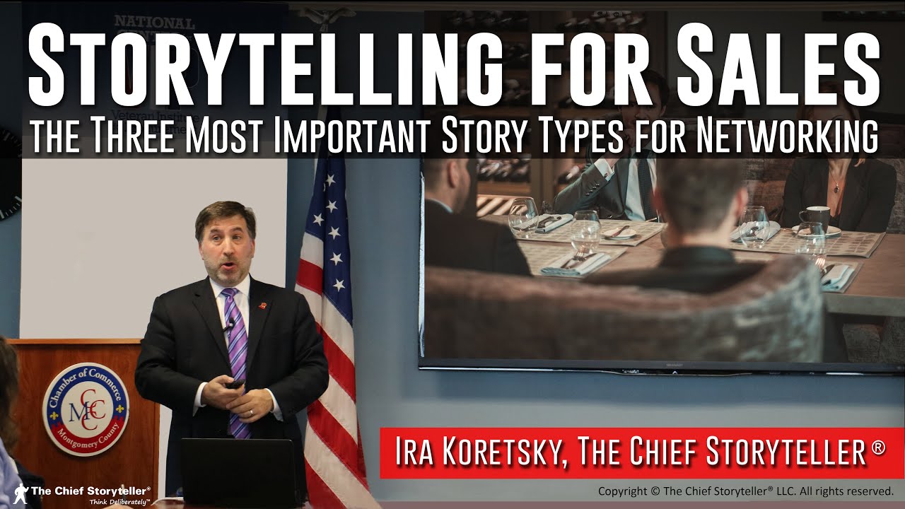 Promotional video thumbnail 3 for Ira Koretsky, The Chief Storyteller ®