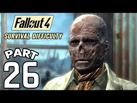Fallout 4 Survival Difficulty SNIPER Walkthrough - Part 26 College Square Station 1080p 60FPS