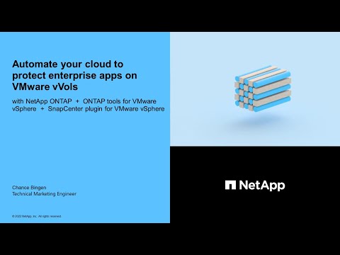 Automate your cloud to protect enterprise apps on VMware vVols
