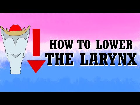 How To Masculinize Your Voice (Transmasculine Voice) - Lowering The Larynx