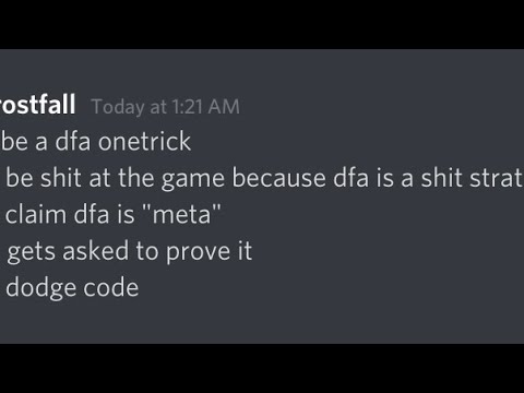 How do people still think DFA is meta