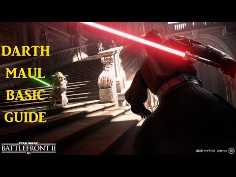 Star Wars Battlefront 2 Darth Maul | Heroes vs Villains Basic Guide